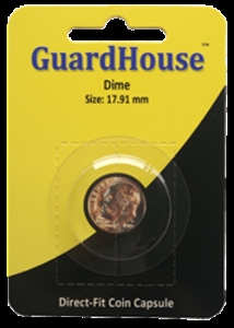 Guardhouse Direct Fit Dime Coin Capsule 17.91mm