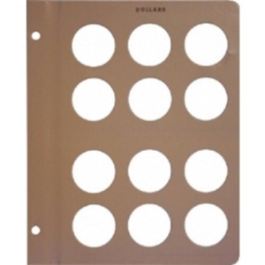 Dansco Dollars Album Additional Page Only - No Dates