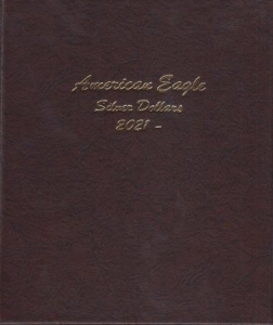 Dansco American Eagle Silver Dollars 2021 - Date - Album #7182