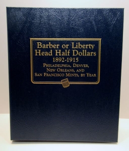 Whitman Barber or Liberty Head Half Dollars 1892 - 1915 Philadelphia, Denver, New Orleans, and San F