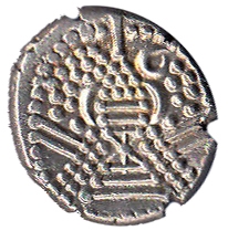 850-1050AD Gujarat 1 Drachm - Sassanian Empire: Heaven & Hell (Silver)