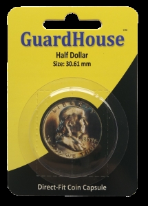 Guardhouse Half Dollar Direct Fit Coin Capsule