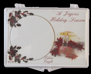 A Joyous Holiday Season American Silver Eagle Snaplock Case