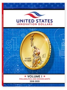Whitman United States Innovation Dollars Volume 1 - P & D Mints 2018 - 2025