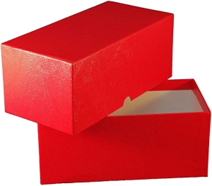 8.5" x 4" Guardhouse Large Currency Red Storage Box