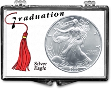 Graduation American Silver Eagle Snaplock Case