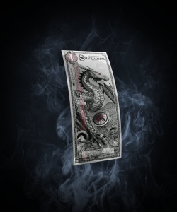 2022 Silverback Dragons Red Edition (.999 Fine Silver Aurum Note)