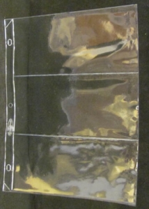 Lead Dog Products 3 Pocket Currency Sheet - Large Currency