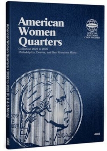 Whitman American Women Quarters Collection 2022-2025 P, D & S Mints Folder #4985