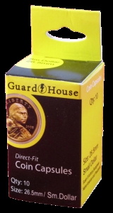 Guardhouse Direct Fit Coin Capsules 26.49mm Small Dollar