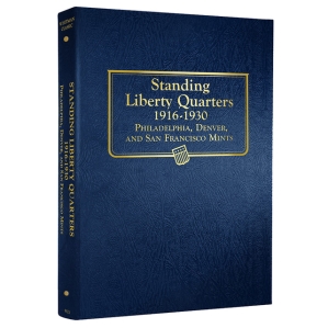 Whitman Standing Liberty Quarters 1916 - 1930 Philadelphia, Denver, and San Francisco Mints Album #9