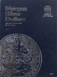 Whitman Morgan Silver Dollars Collection 1891 to 1897 Number Three #9084