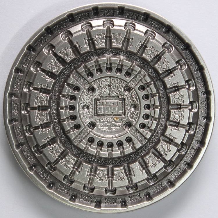 2022 South Korea - The Vault - Antiqued Stacker (2oz Silver)